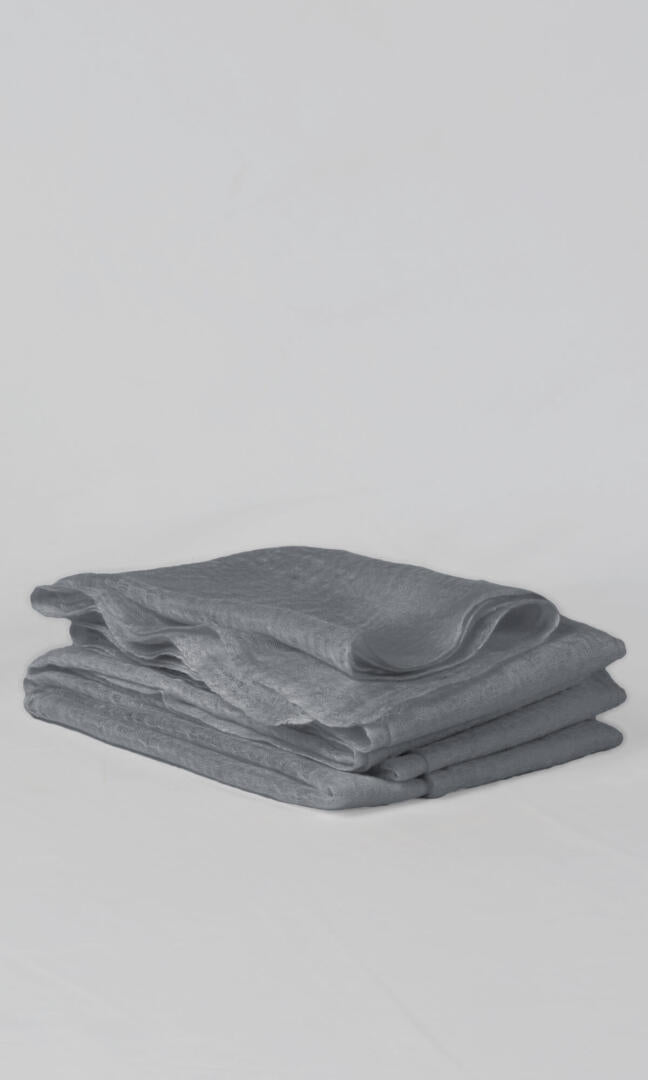 100% Pure Ash Grey Cashmere Shawl Handmade, exceptionally soft, lightweight & easy to use as a shawl, wrap, or scarf every day is protective & stylish.
