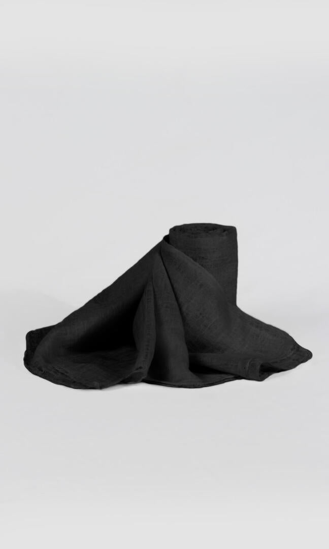 100% Pure Black Cashmere Shawl Handmade, exceptionally soft, lightweight & easy to use as a shawl, wrap, or scarf every day is protective & stylish.