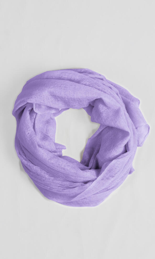 100% Pure Lilac Cashmere Shawl Handmade, exceptionally soft, lightweight & easy to use as a shawl, wrap, or scarf every day is protective & stylish.