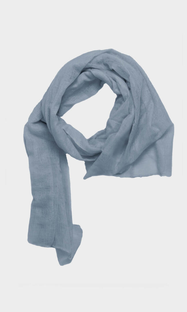 100% Pure Rhino Grey Cashmere Shawl Handmade in Nepal, exceptionally soft, lightweight & easy to use as a shawl, wrap, or scarf every day is protective & stylish.