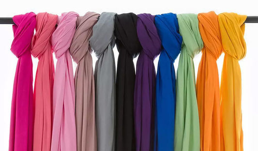 A Radiant Ensemble of Colorful Scarves