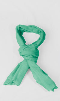 100% Pure Algae Green Cashmere Shawl Handmade, exceptionally soft, lightweight & easy to use as a shawl, wrap, or scarf every day is protective & stylish.