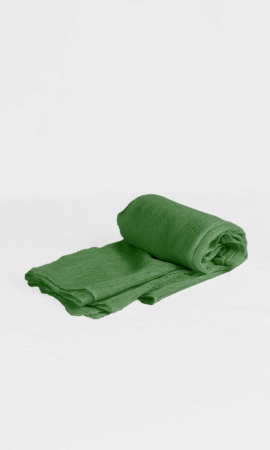 100% Pure Basil Green Cashmere Shawl Handmade, exceptionally soft, lightweight & easy to use as a shawl, wrap, or scarf every day is protective & stylish.