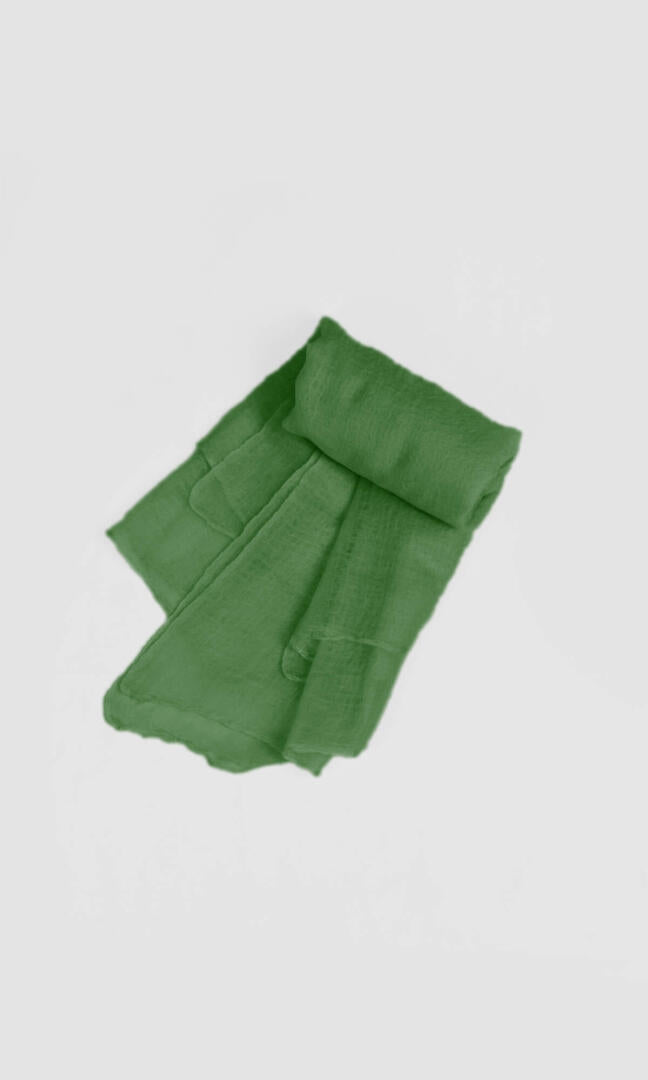 100% Pure Basil Green Cashmere Shawl Handmade, exceptionally soft, lightweight & easy to use as a shawl, wrap, or scarf every day is protective & stylish.