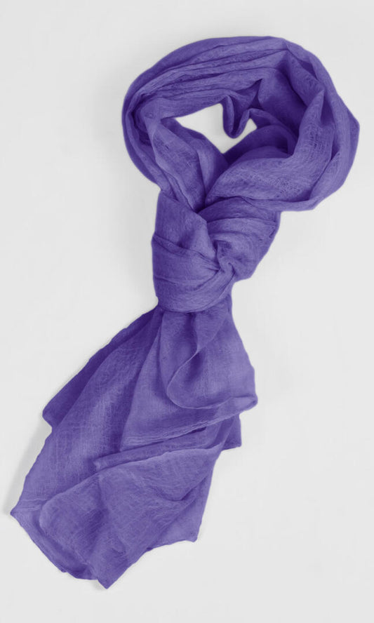 100% Pure Purple Cashmere Shawl Handmade in sustainably sourced Grade A cashmere from Tibetan Plateau ensures a luxurious and eco-friendly product.