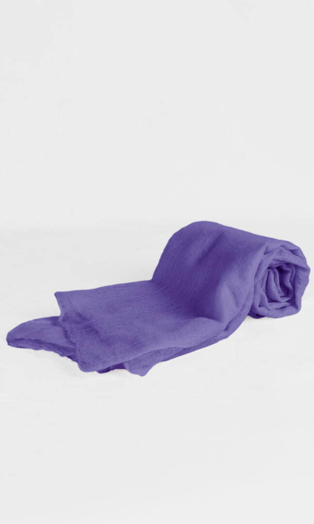 100% Pure Purple Cashmere Shawl Handmade in sustainably sourced Grade A cashmere from Tibetan Plateau ensures a luxurious and eco-friendly product.