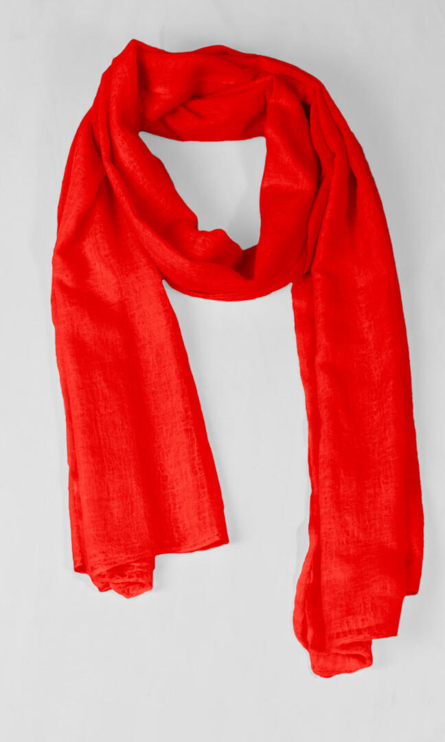 100% Pure Red Cashmere Shawl Handmade in Nepal, exceptionally soft, lightweight & easy to use as a shawl, wrap, or scarf every day is protective & stylish for both men and women.