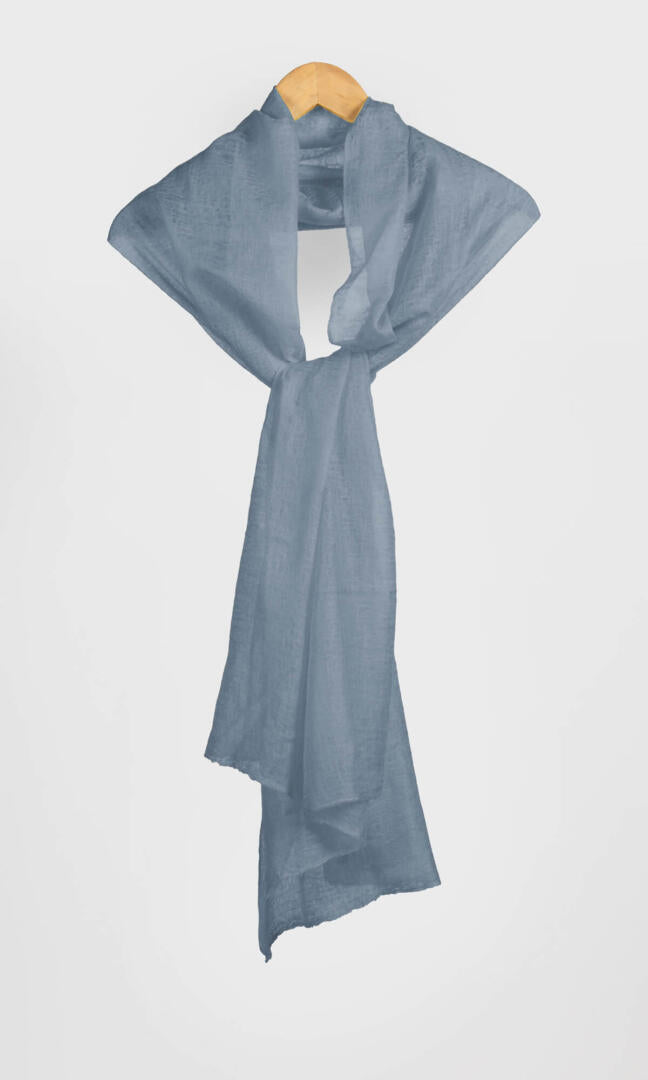 100% Pure Rhino Grey Cashmere Shawl Handmade in Nepal, exceptionally soft, lightweight & easy to use as a shawl, wrap, or scarf every day is protective & stylish.