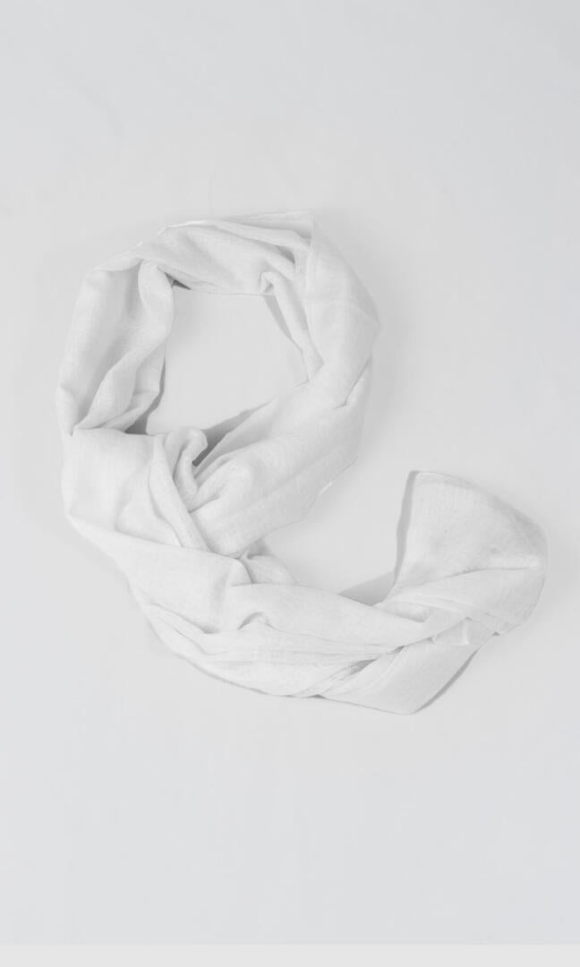 100% Pure White Cashmere Shawl Handmade in a traditional loom, exceptionally soft, lightweight & easy to use as a shawl, wrap, or scarf every day is protective & stylish.